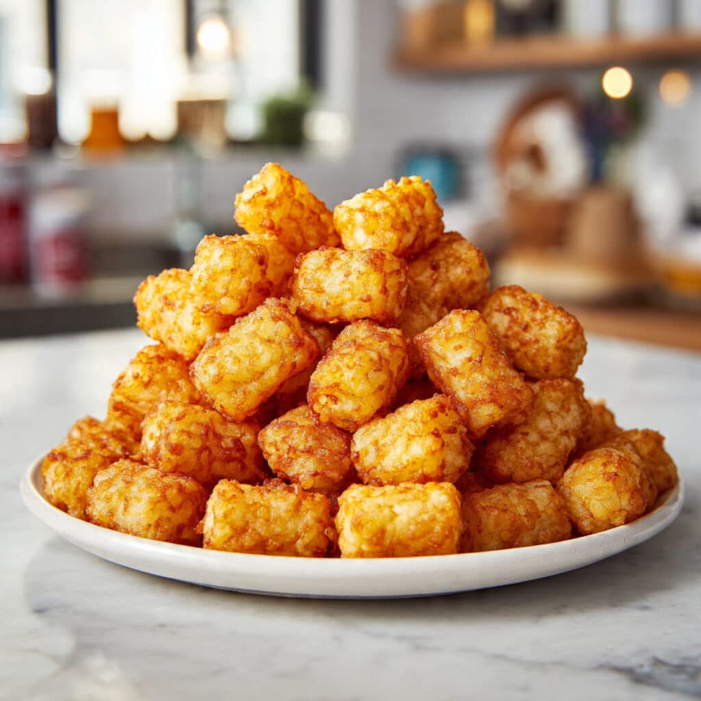 Crispy Air Fryer Frozen Tater Tots Recipe