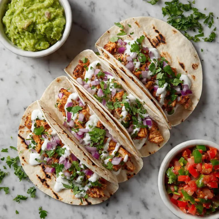 Juicy Chicken Street Tacos with Flavorful Marinade Recipe