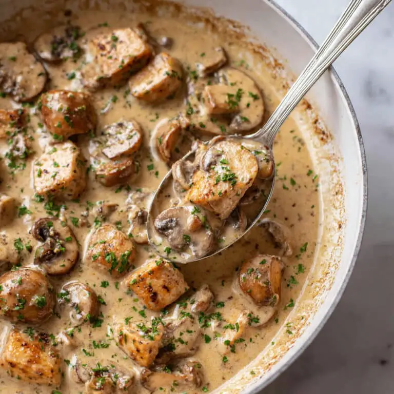 Creamy Mushroom Sauce Recipe