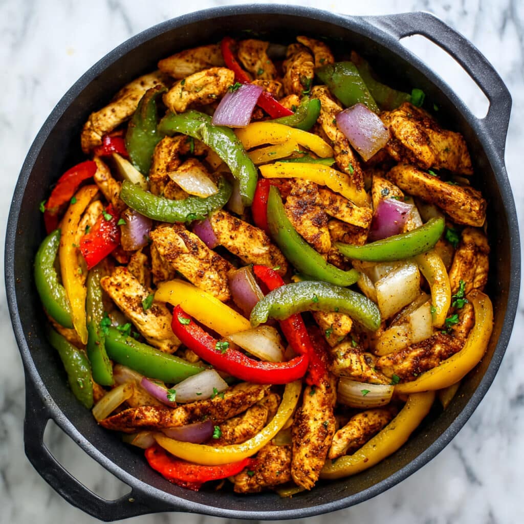 Air Fryer Chicken Fajitas Recipe