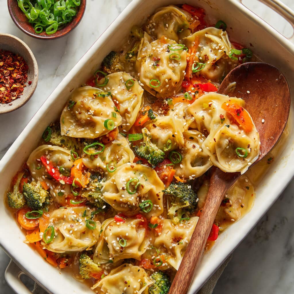 Quick & Easy Potsticker Casserole Recipe