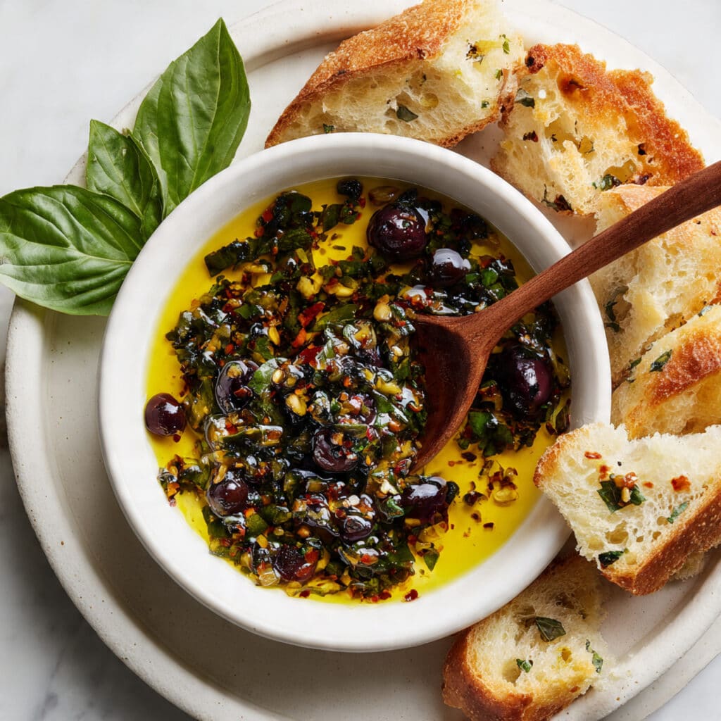 Bread Dipping Oil (Ready in 10 Minutes) Recipe