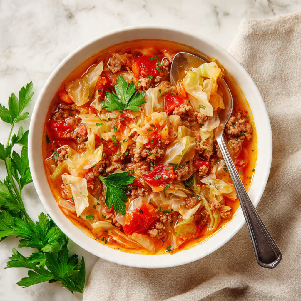 Low Carb Cabbage Soup Recipe
