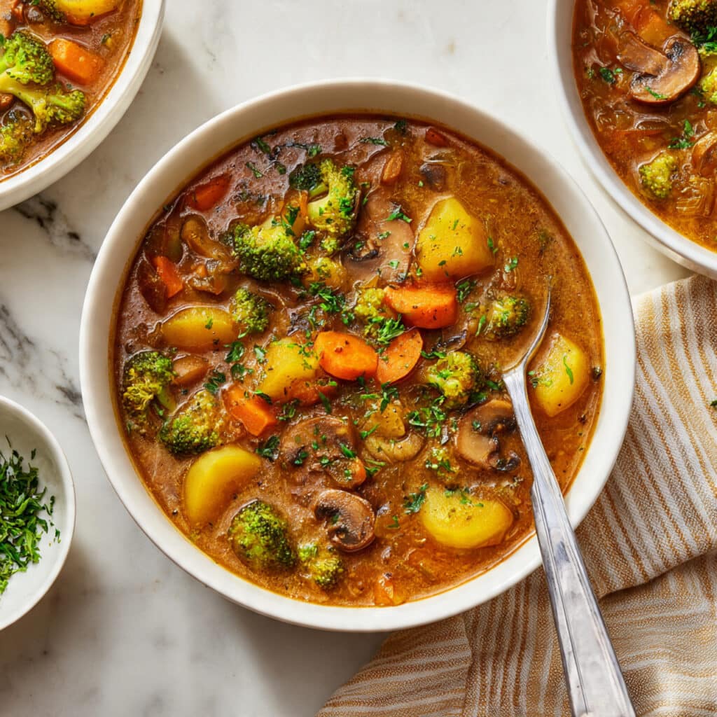 Easy Vegan Vegetable Lentil Stew Recipe