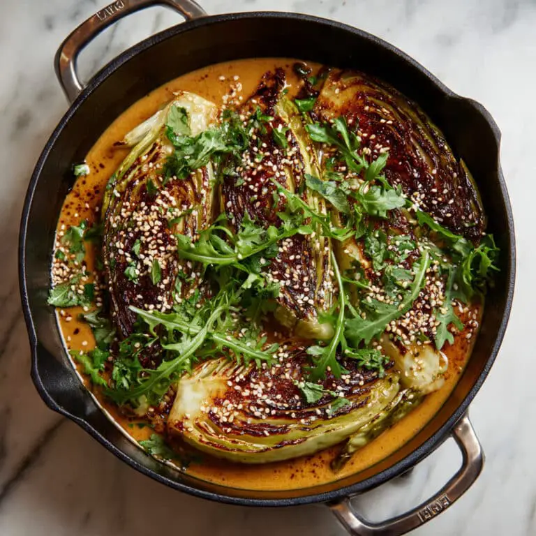 Miso Braised Cabbage Recipe