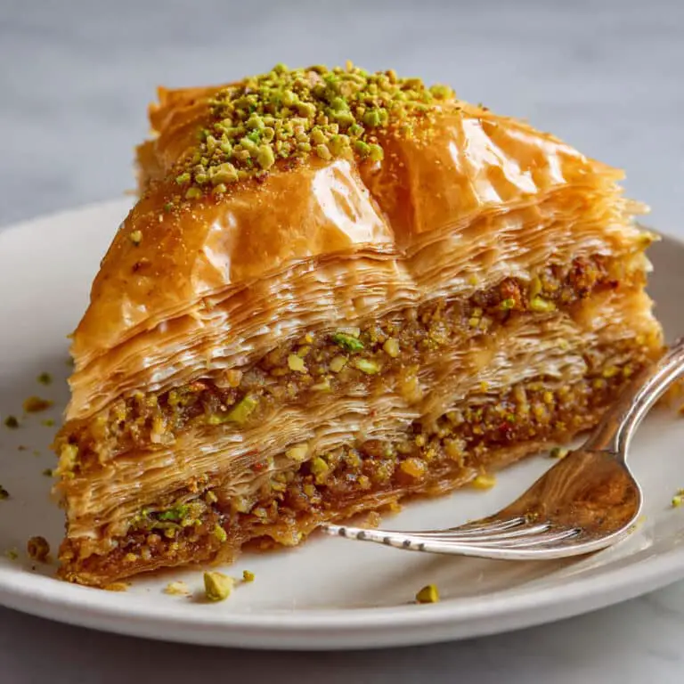 Pistachio Baklava Cheesecake Recipe