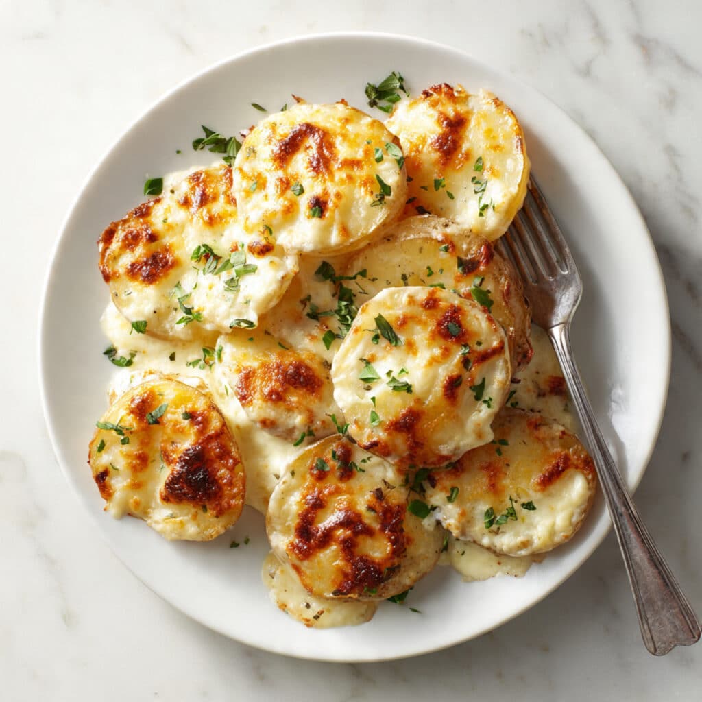 Cheesy Scalloped Potatoes Recipe