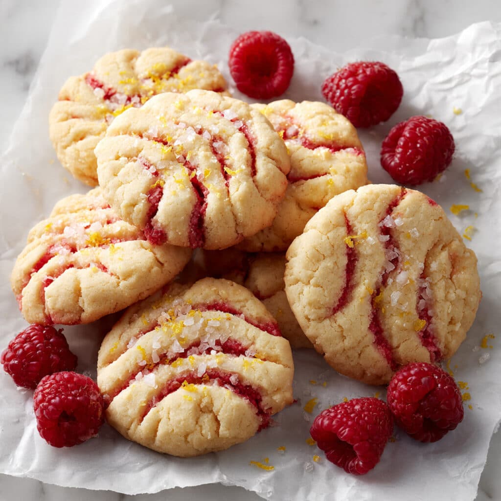 Lemon Raspberry Cookies Recipe