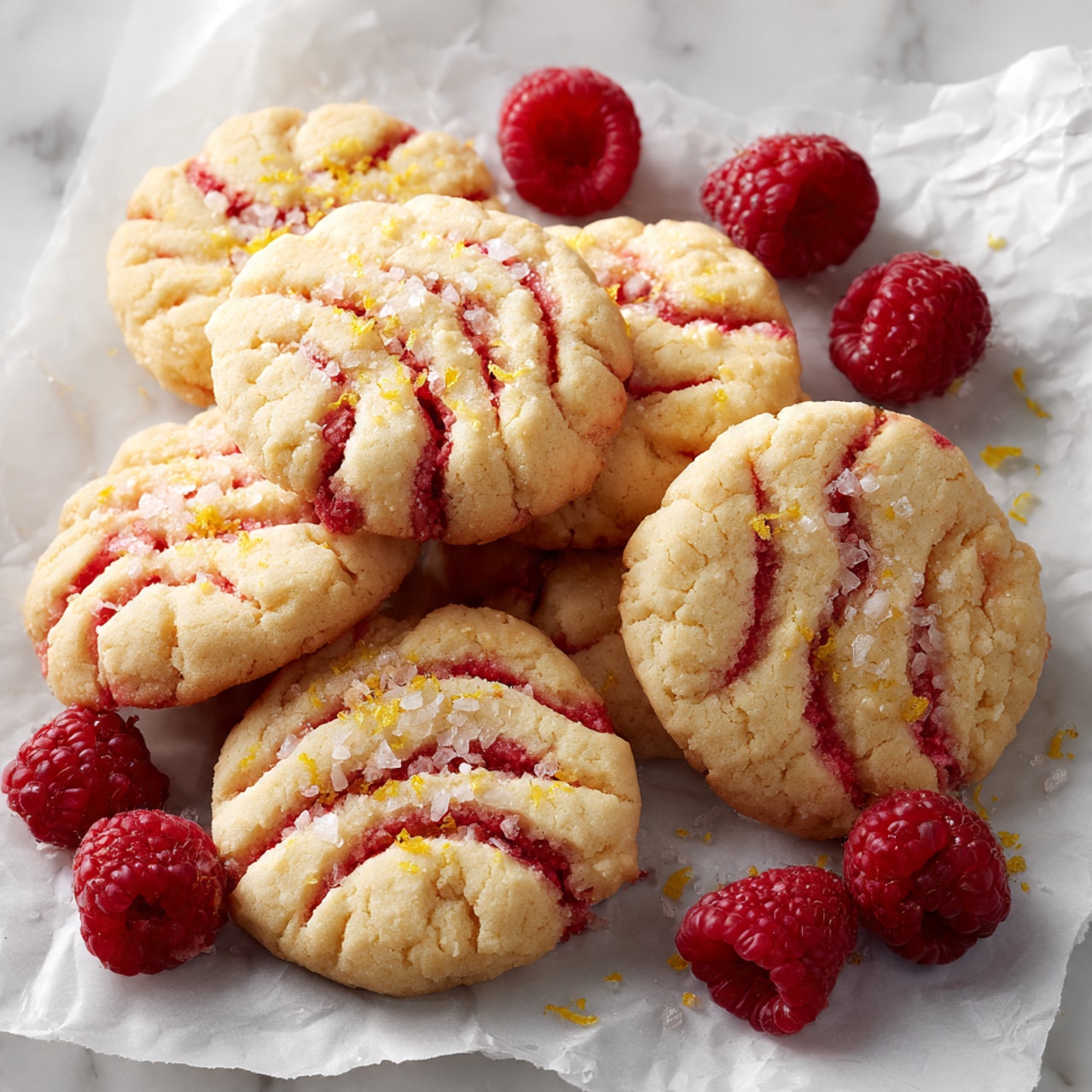 Lemon Raspberry Cookies Recipe Lemon Raspberry Cookies: Bright, Chewy, Delicious Treats