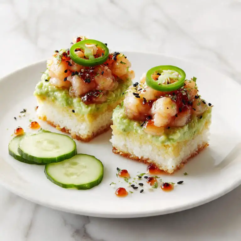 Spicy Salmon Crispy Rice Recipe