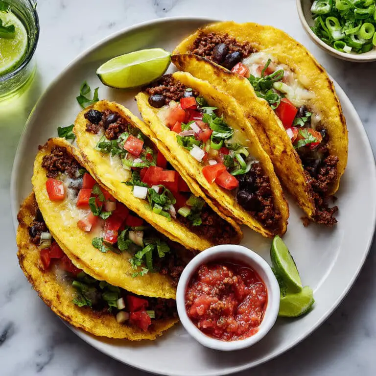 Cheesy Baked Tacos Recipe