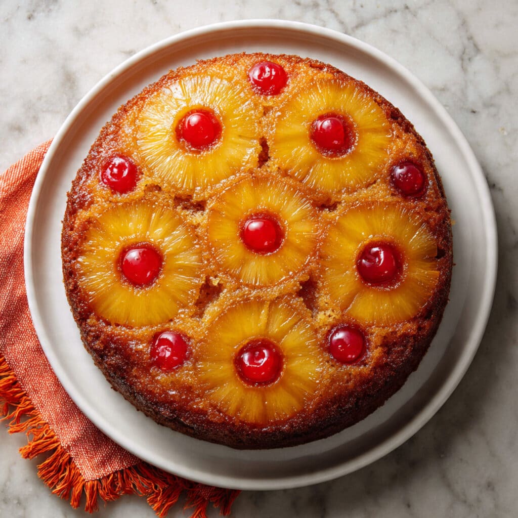 Pineapple Upside Down Cake Recipe