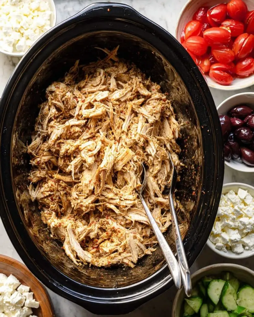 Slow Cooker Chicken Shawarma Recipe