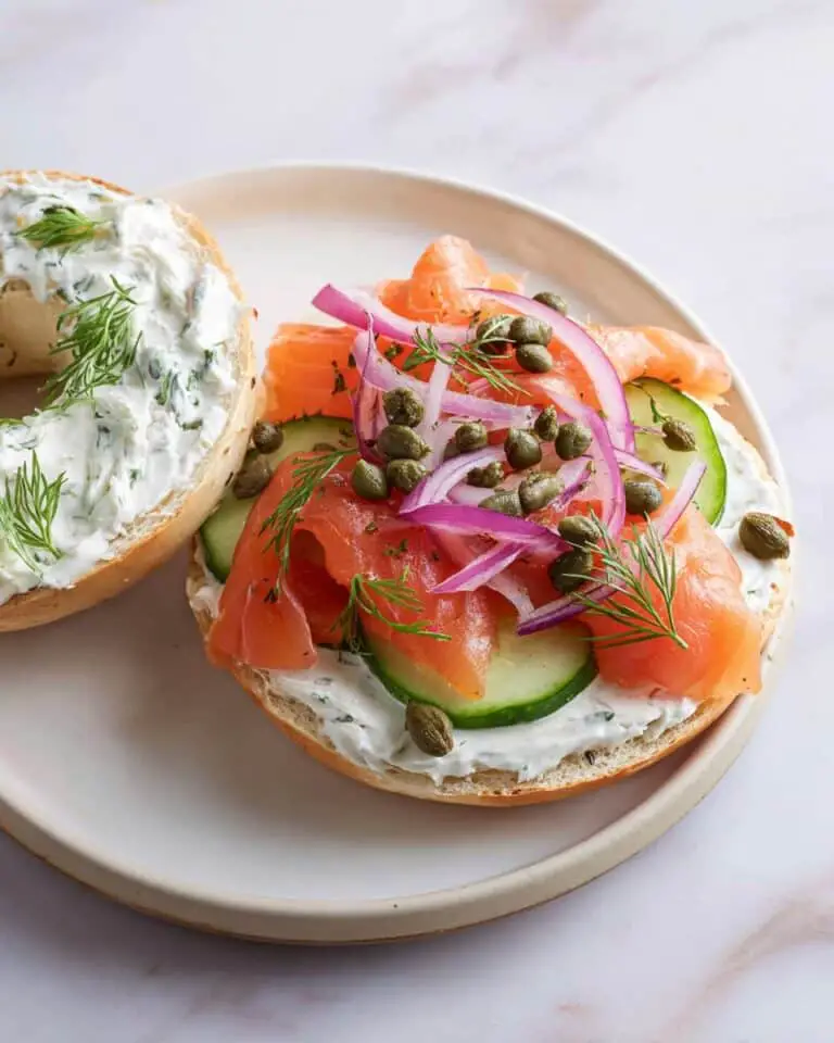 Smoked Salmon Bagel Recipe