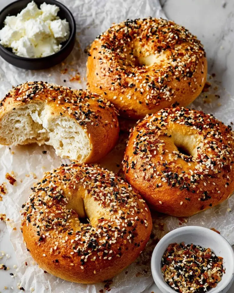 Cottage Cheese Protein Bagels Recipe