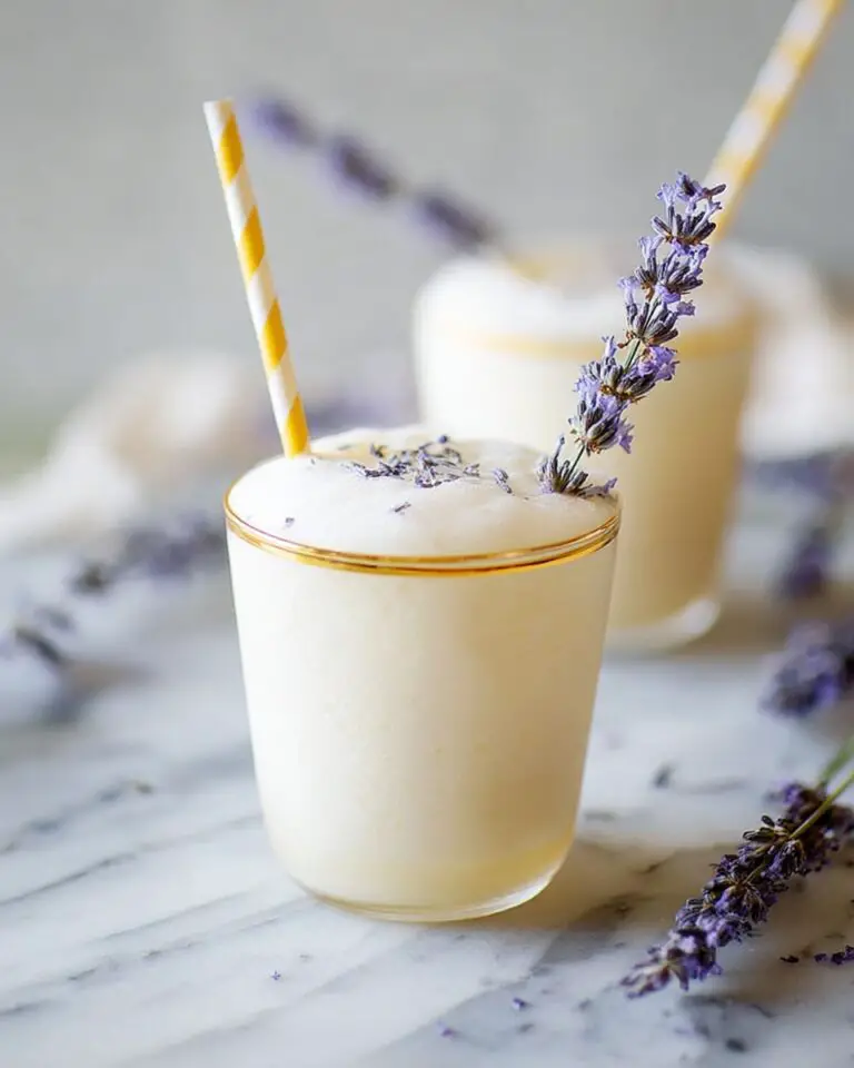 Coconut Lemonade with Lavender Simple Syrup Recipe