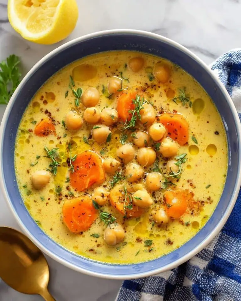 Greek Chickpea Soup (Revithia) Recipe
