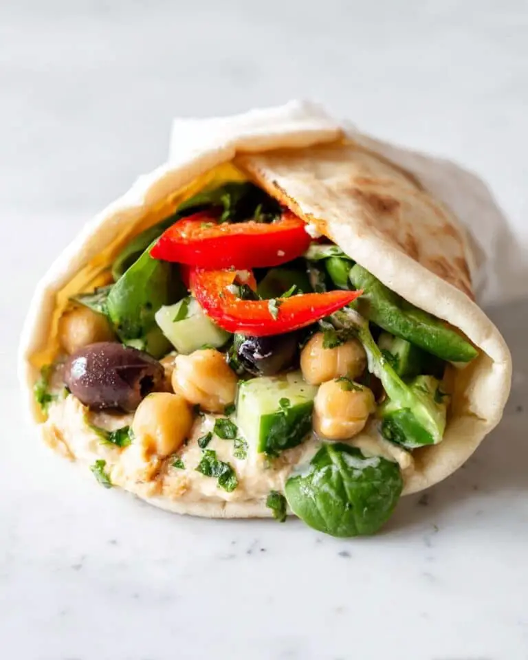 Mediterranean Chickpea Wraps Recipe