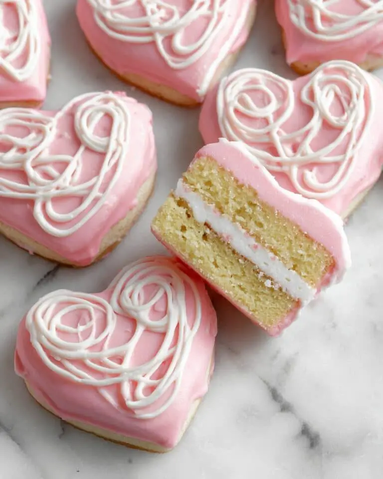Copycat Little Debbie Valentine Cakes Recipe