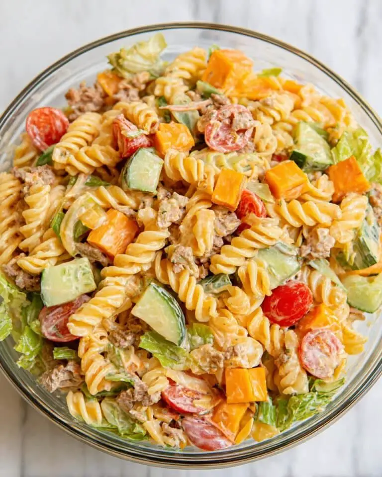 Big Mac Pasta Salad Recipe