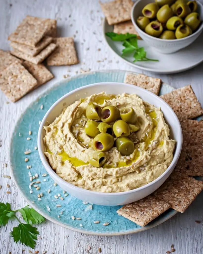 Olive Hummus Recipe