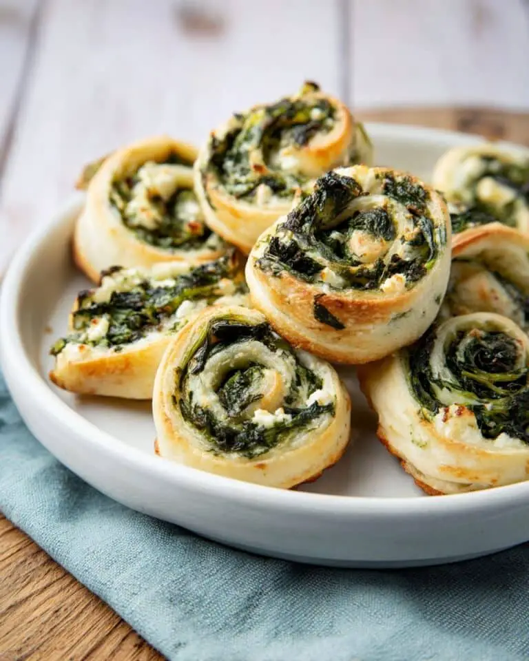 Vegan Spinach Pinwheels Recipe
