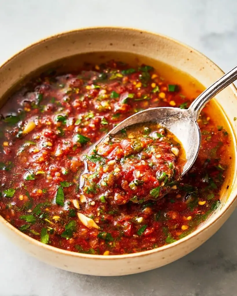 Red Chimichurri Sauce Recipe