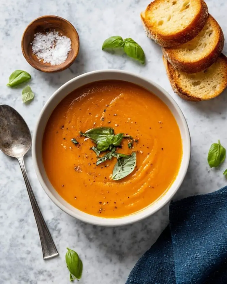 Roasted Tomato and Sweet Potato Soup Recipe
