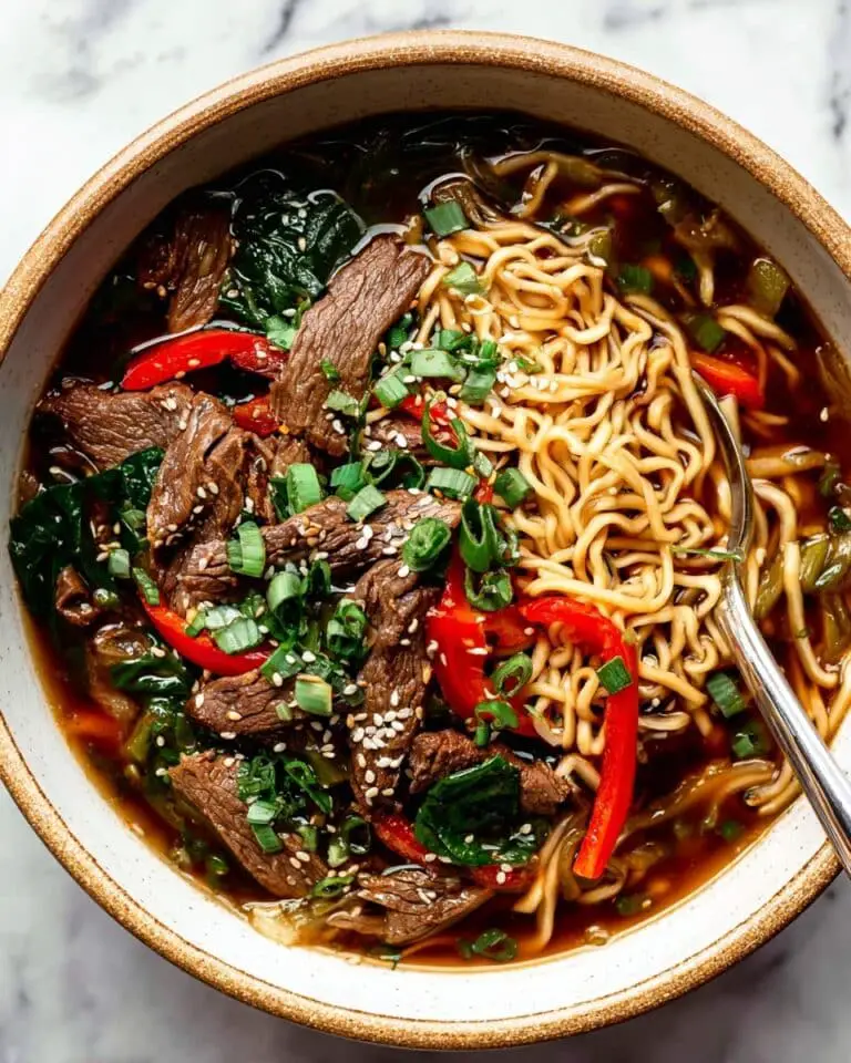Easy Korean Beef Noodles Recipe