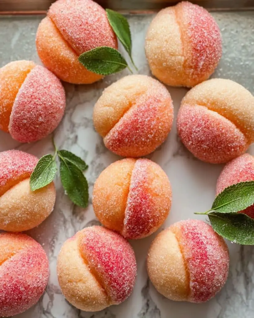 Peach Cookies with Apricot Dulce de Leche Filling Recipe