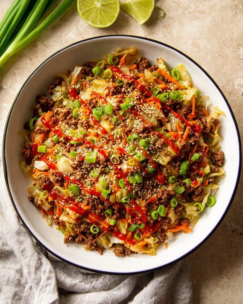 Venison Egg Roll In A Bowl Recipe