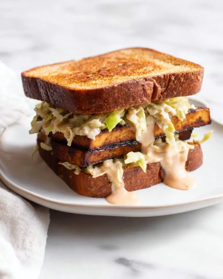 Sweet Potato Pastrami Reuben Sandwich Recipe