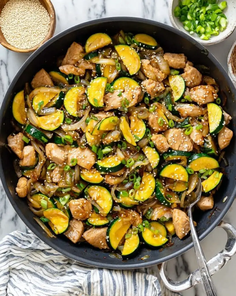 Zucchini Stir Fry Recipe