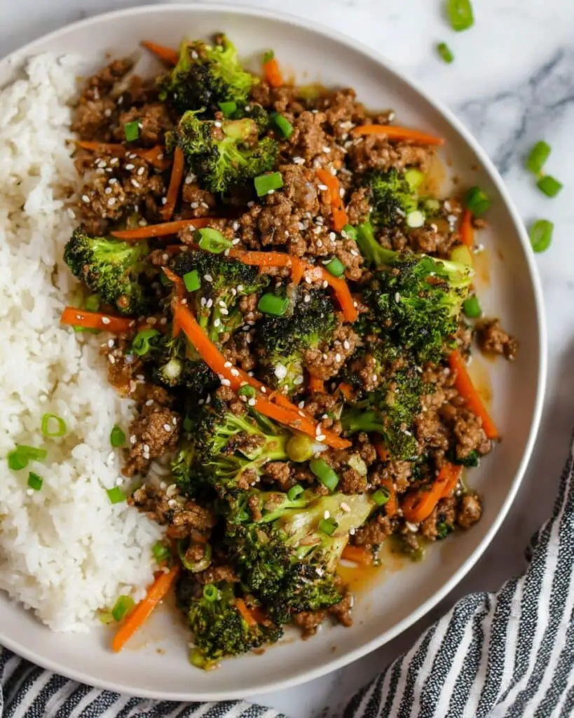 Ground Turkey Teriyaki Stir Fry Recipe