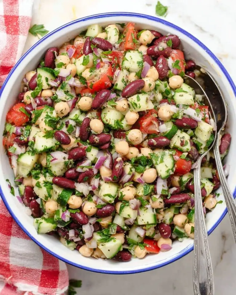 Mediterranean Bean Salad Recipe