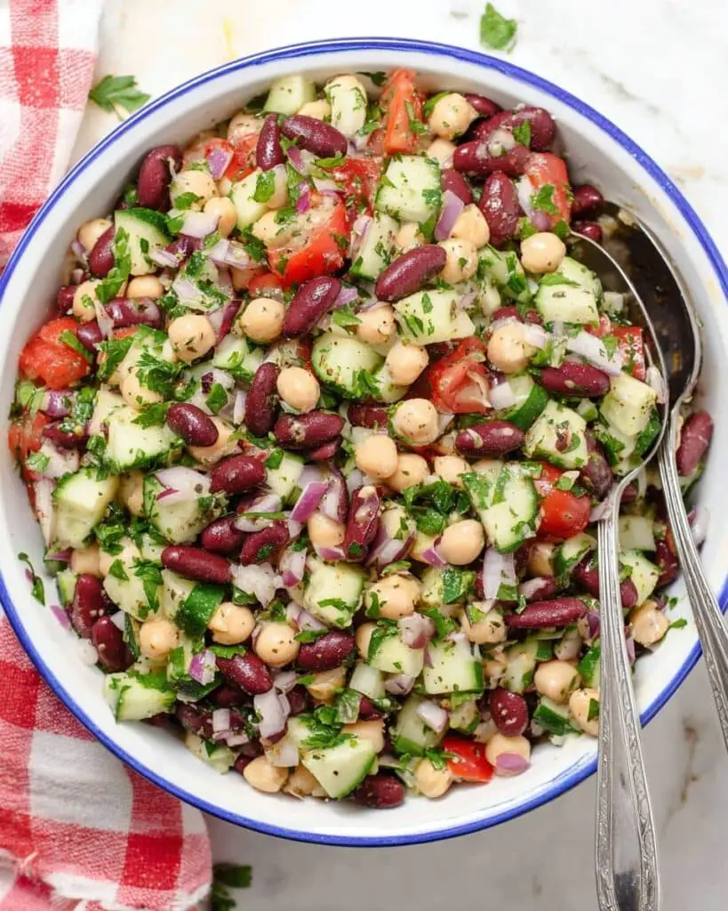 Mediterranean Bean Salad Recipe