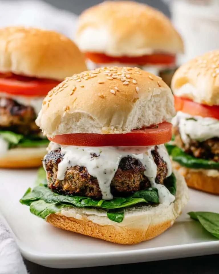 Greek Burgers Recipe
