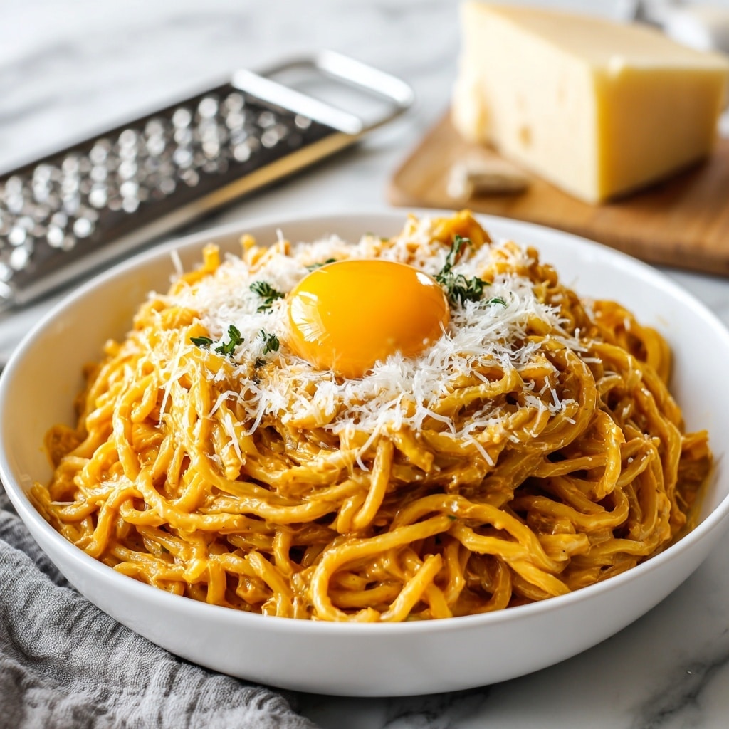 Creamy Gochujang Udon Noodles Recipe
