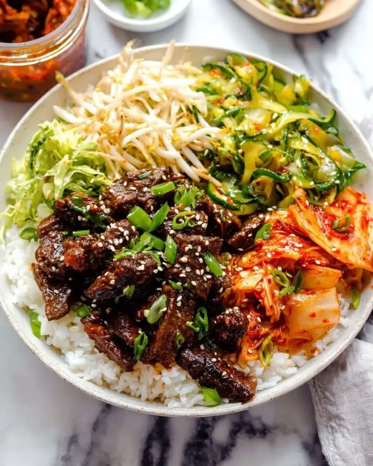 Caramelized Beef Bulgogi Bowl with Tender Steak & Rice Recipe