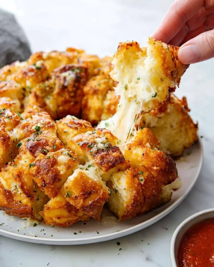 Garlic Parmesan Pull-Apart Bread Recipe