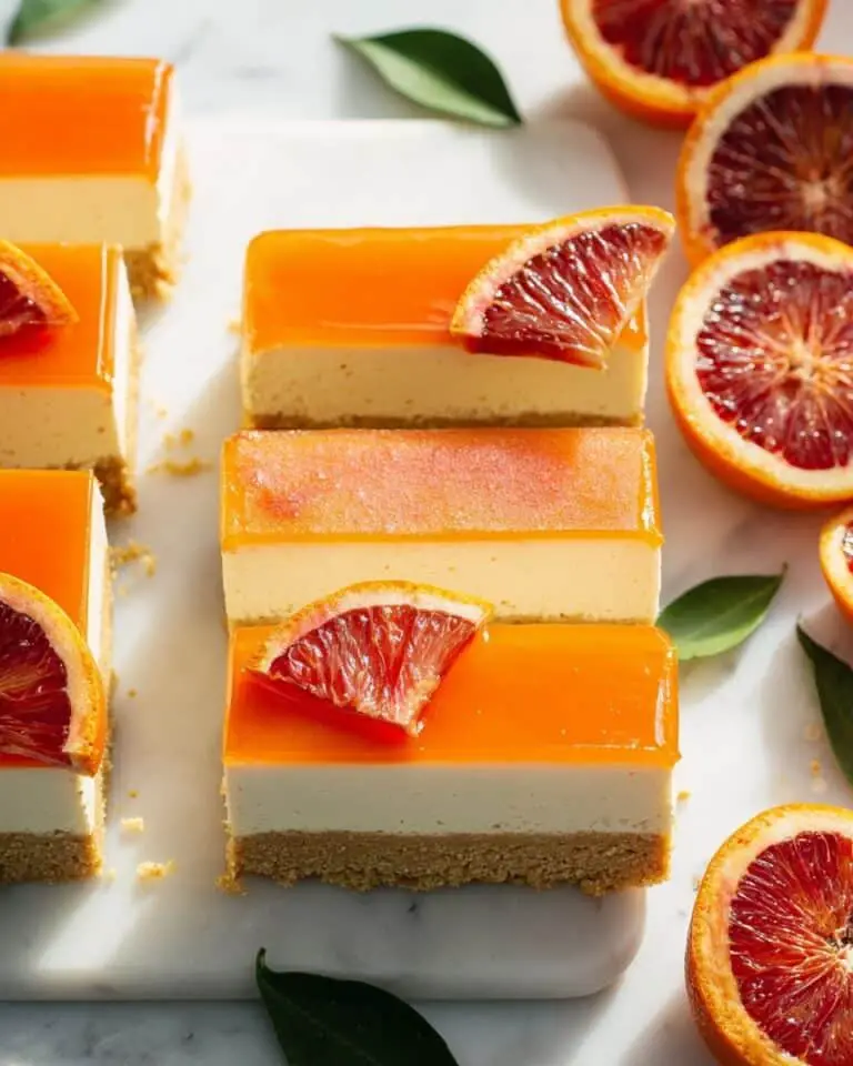 Easy Vegan No Bake Orange Cheesecake Recipe