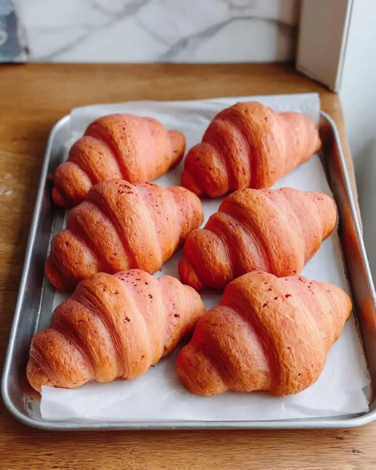 Raspberry Croissant Sourdough Donuts Recipe