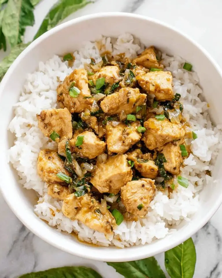 Coconut Basil Chicken Curry Recipe