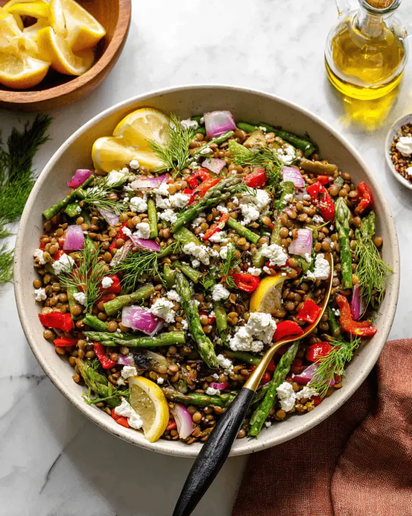 Mediterranean Lentil Salad Recipe