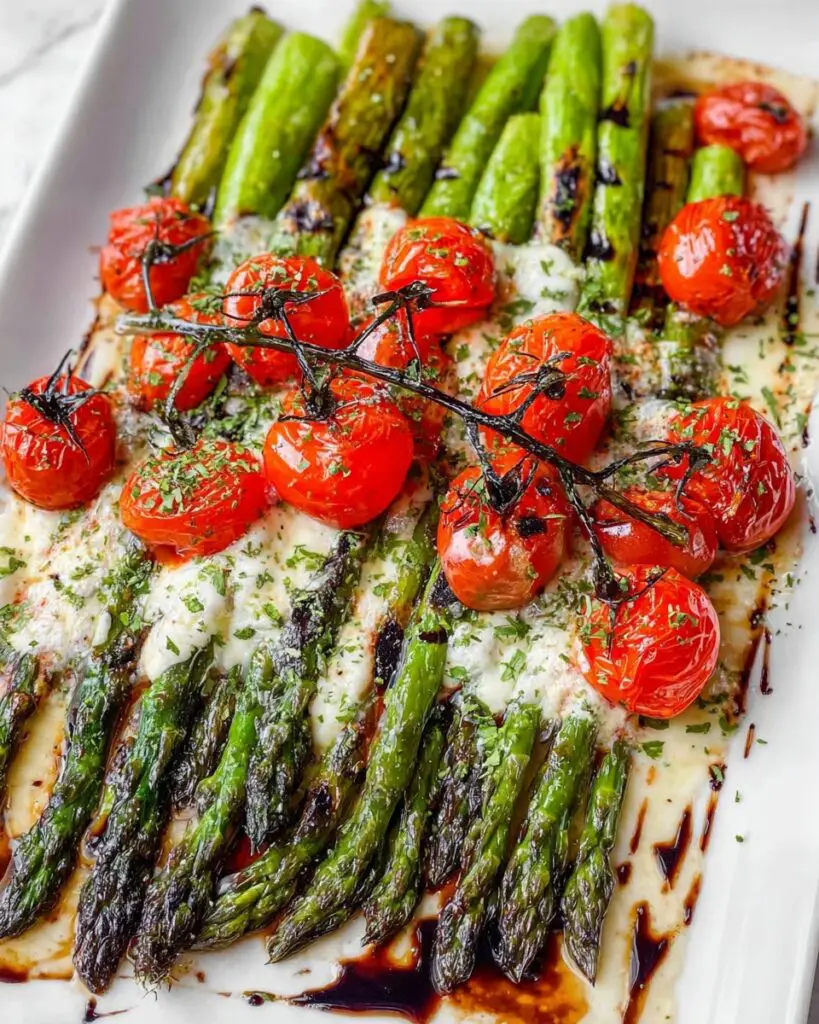Baked Balsamic Asparagus Recipe