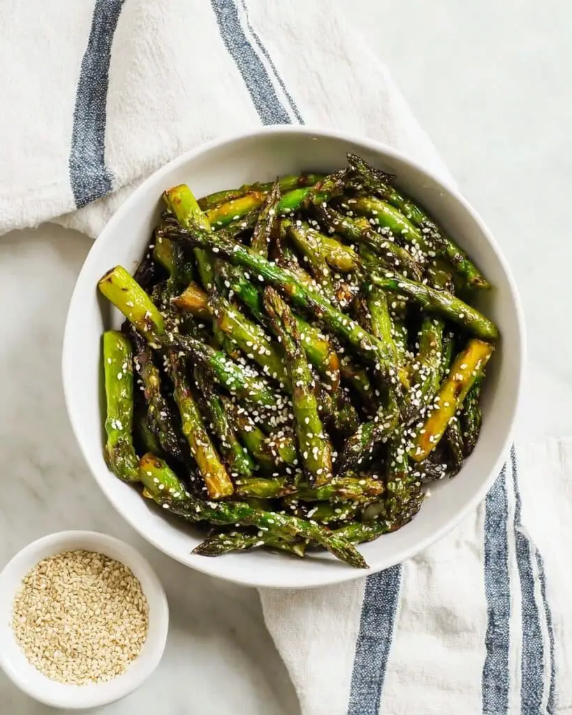 Simple Sesame Asparagus Recipe