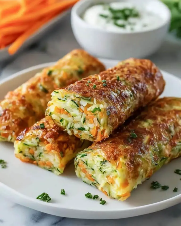 Cheesy Baked Vegetable Rolls Recipe