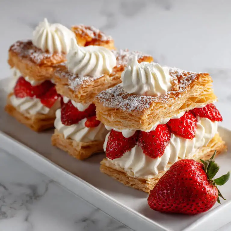 Easy Strawberry Napoleon Recipe