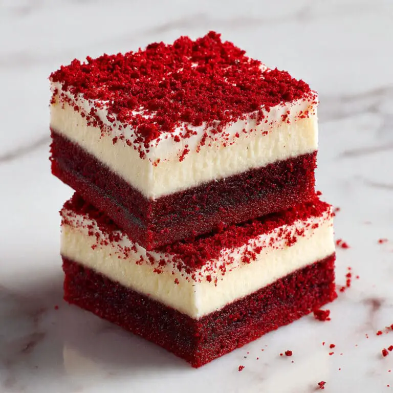 Red Velvet Brownies with Cream Cheese Frosting Recipe