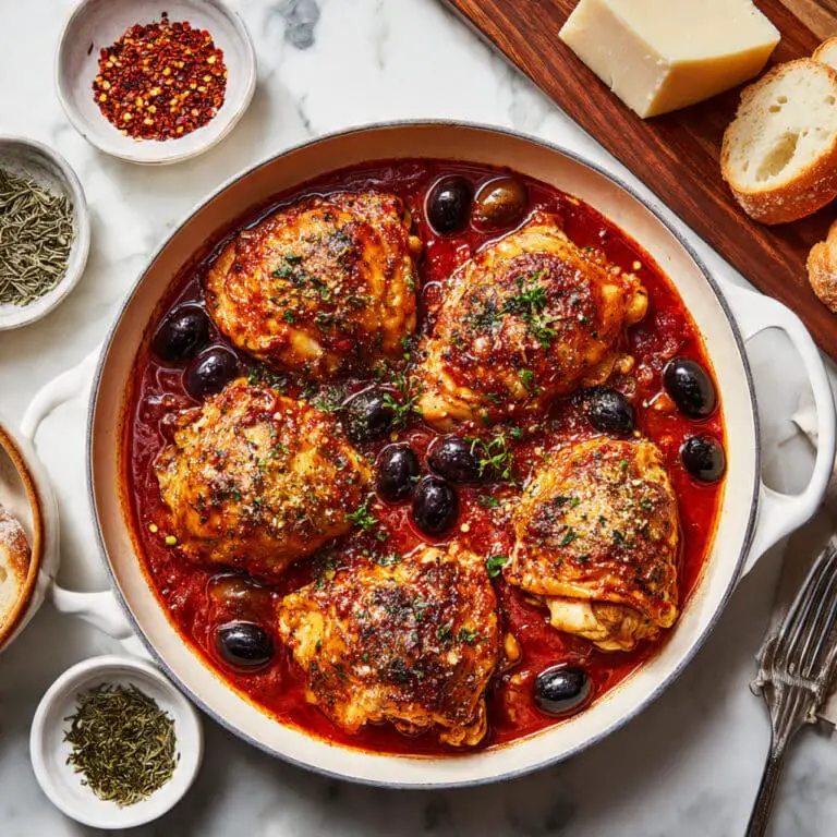 Chicken Puttanesca Recipe